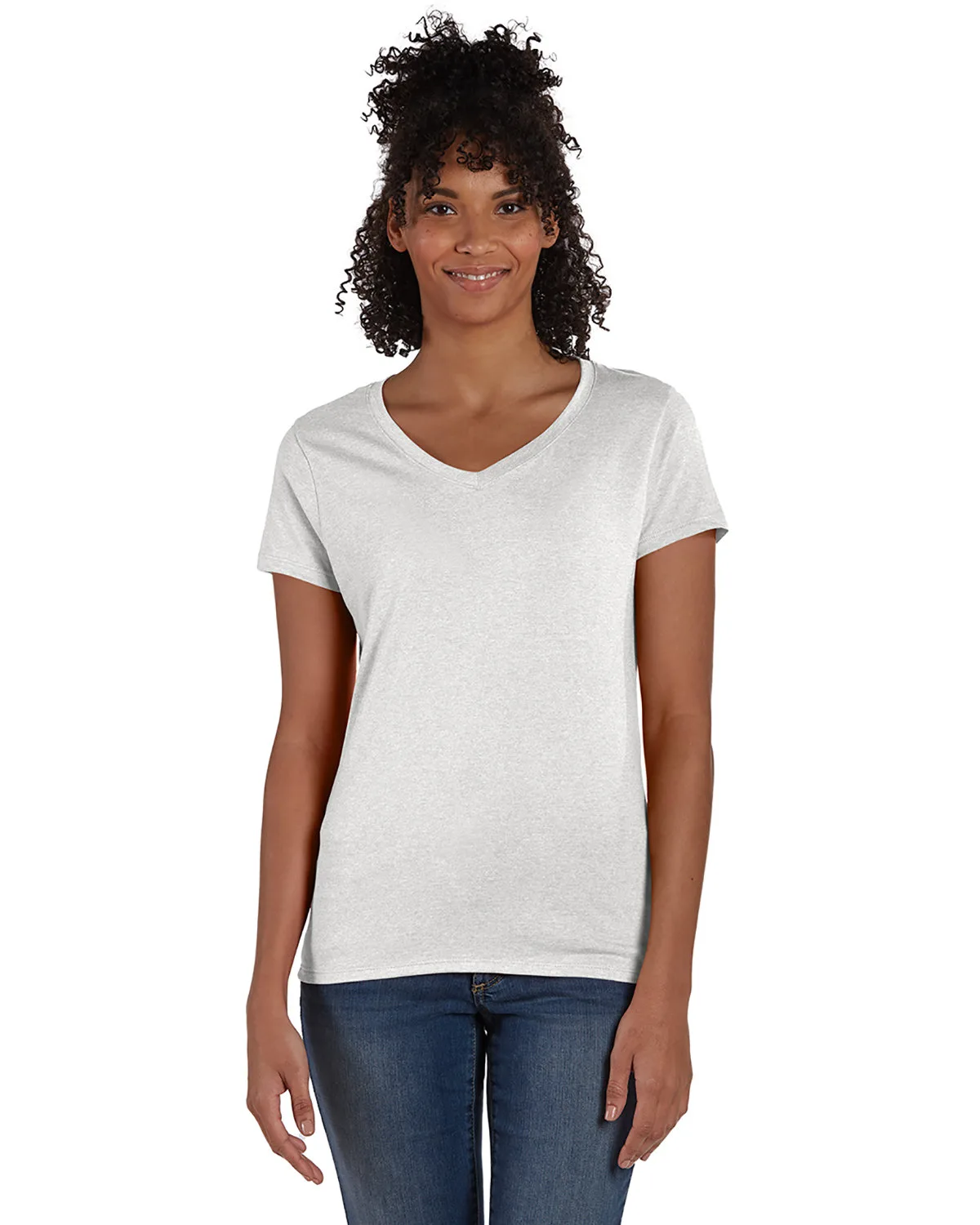 Hanes Printables Ladies' Perfect-T Triblend V-Neck T-shirt
