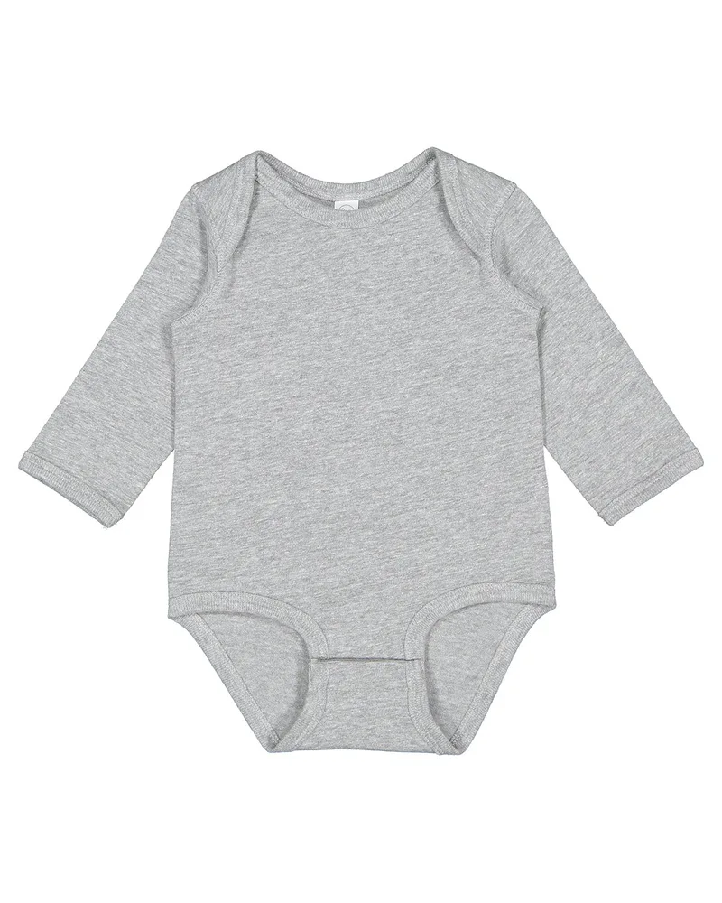 Rabbit Skins Infant Long Sleeve Jersey Bodysuit view 5