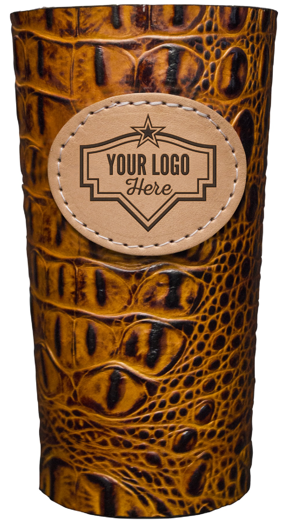 FRIO 100% Leather Wrap With Custom Badge