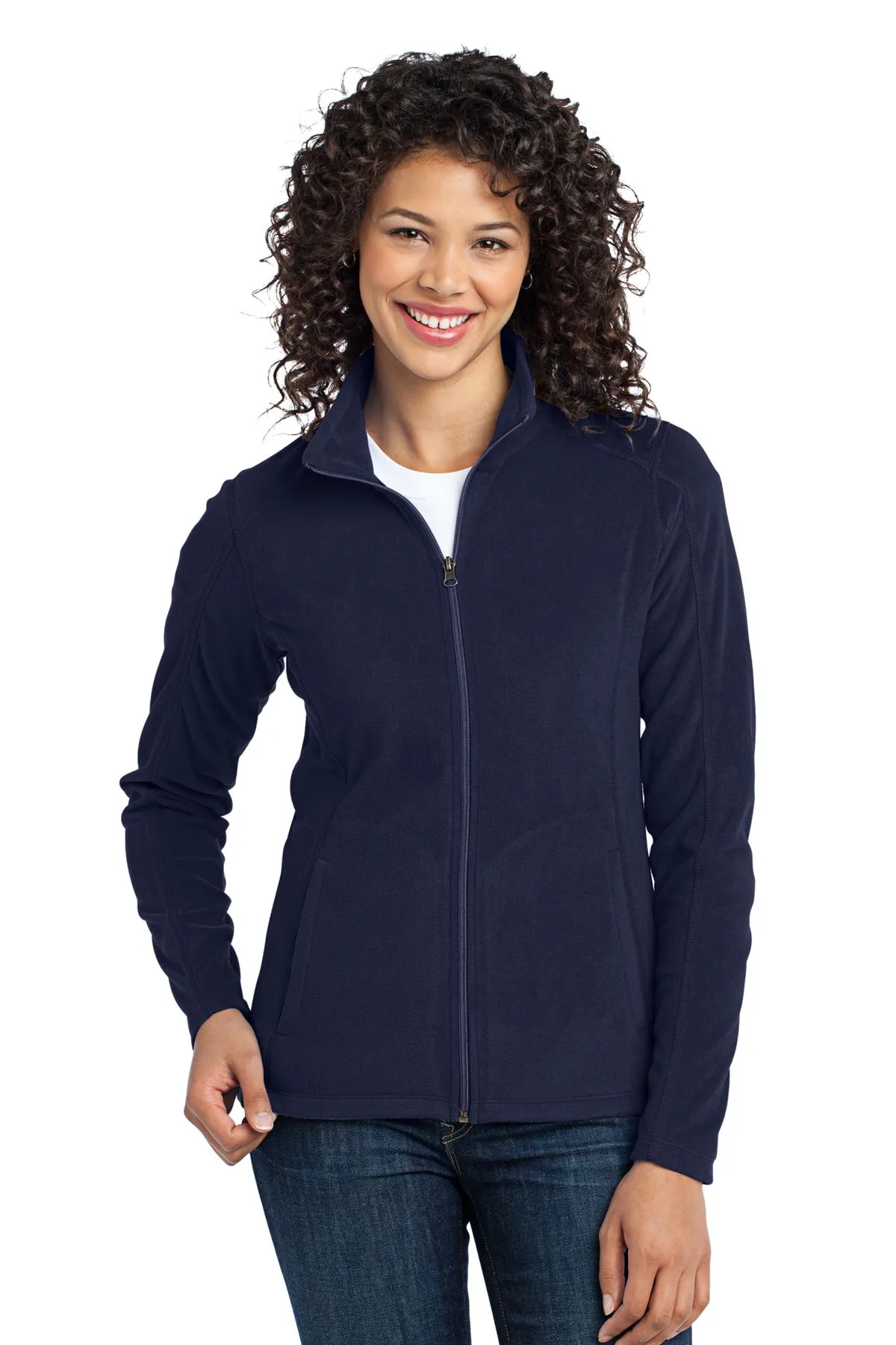 Port Authority® Women's Microfleece Jacket. view 4