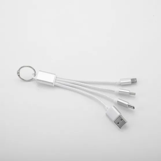 3-in-1 Keychain Charging Cable