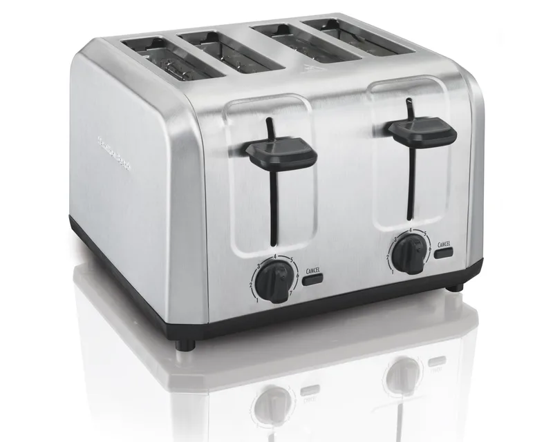 Hamilton Beach® Brushed Stainless Steel 4-Slice Toaster w/Extra Wide Slots