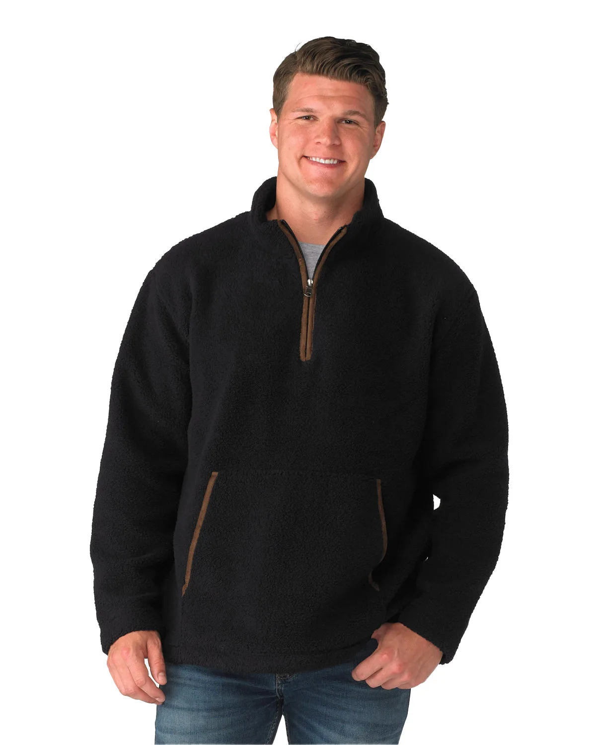 BOXERCRAFT Men's Everest Pile Fleece Half-Zip Pullover