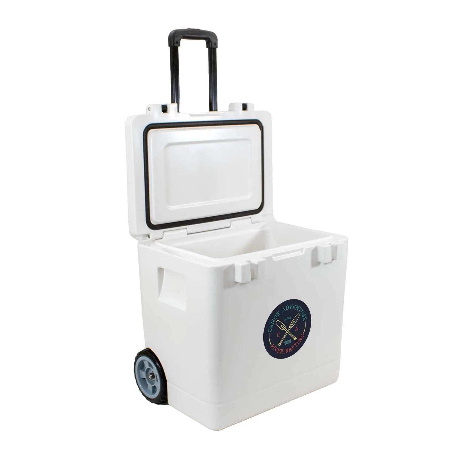 35L OBP Wheeled Explorer Cooler, Front Imprint view 6
