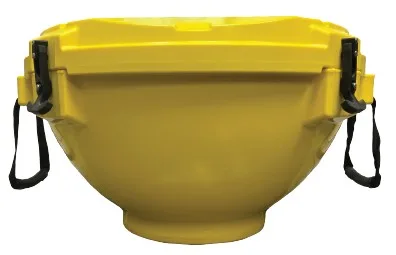Clam Cooler - Yellow view 2