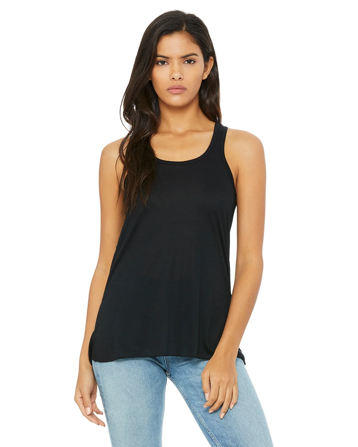 BELLA+CANVAS Ladies' Flowy Racerback Tank view 2