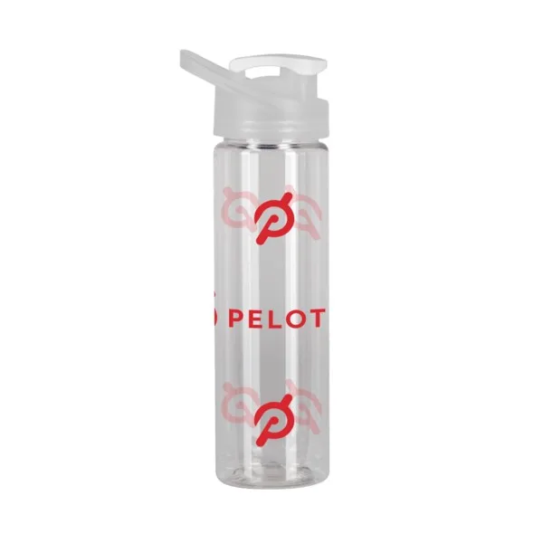 YUMA 25 oz. Clear Freedom Bottle with Guzzler Lid view 4