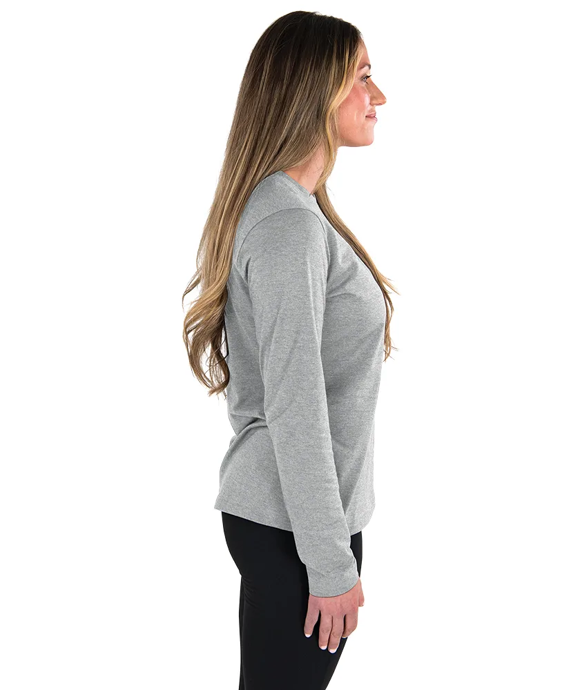 Gray Blank Right Side View Lifestyle