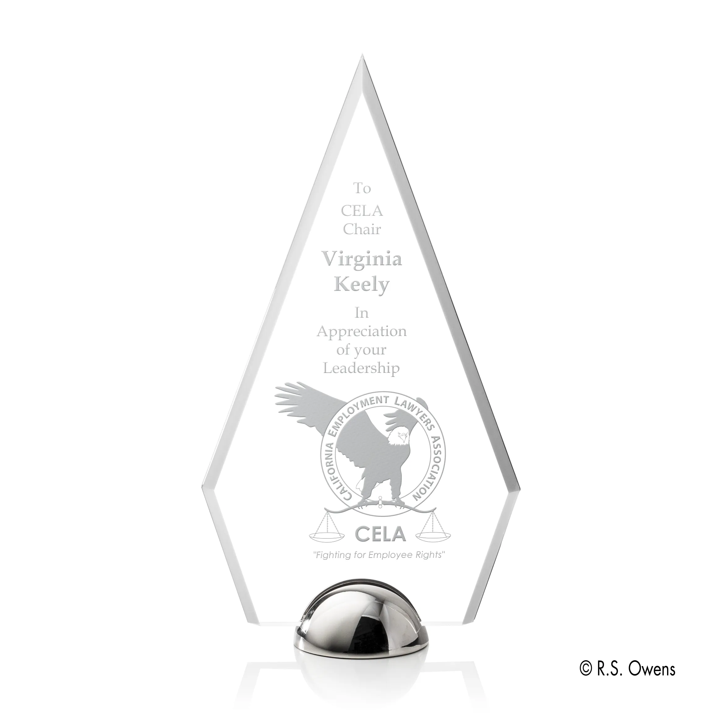Laser Engraving, Silver
