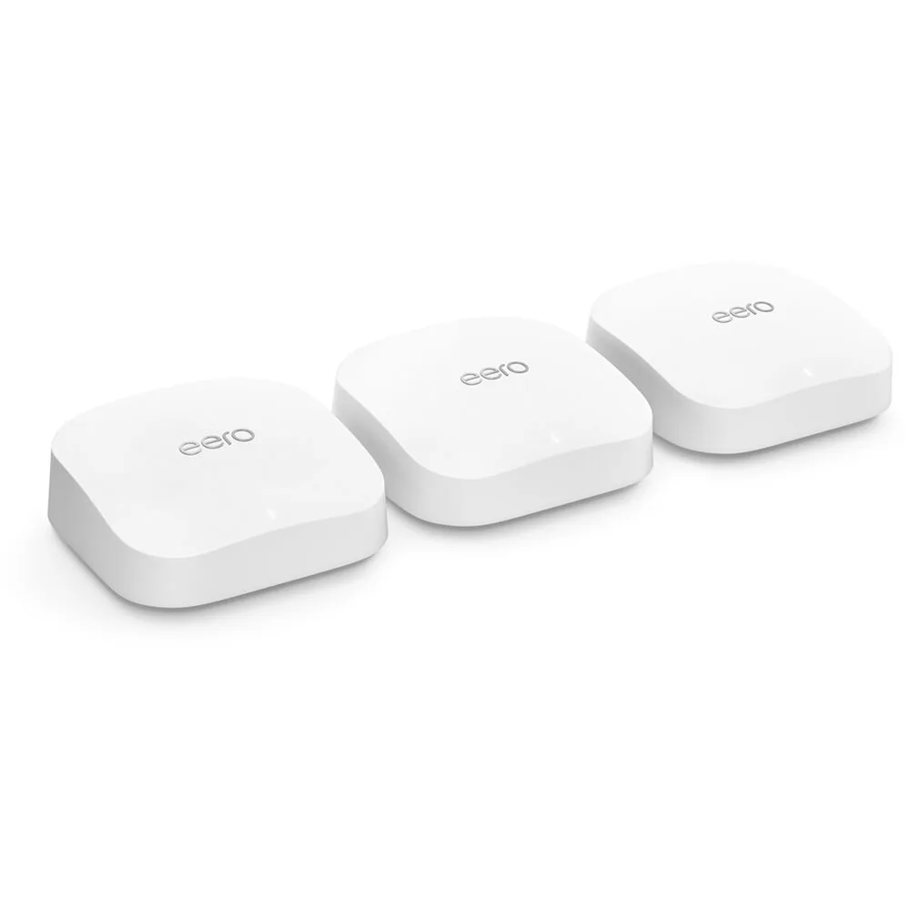 eero Pro 6E mesh wifi router - 3-Pack