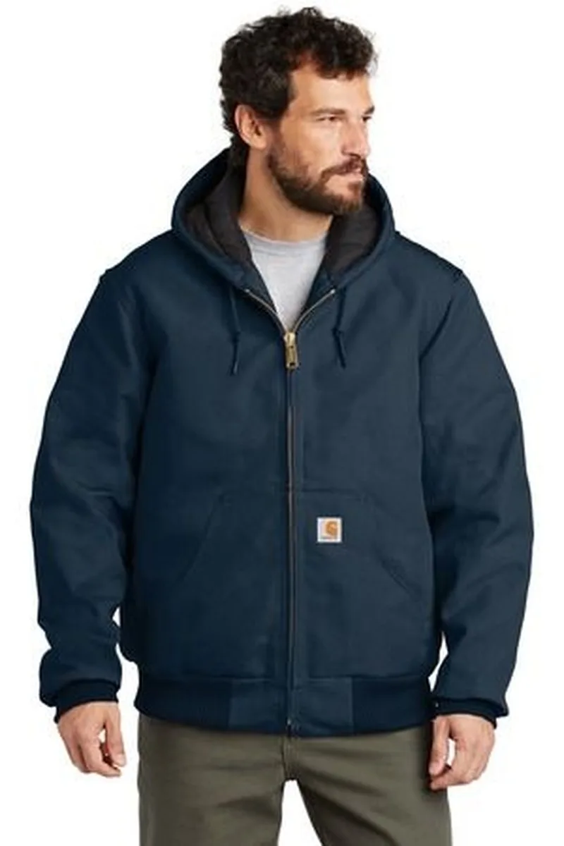 Carhartt ® Quilted-Flanne-Lined Duck Active Jac.