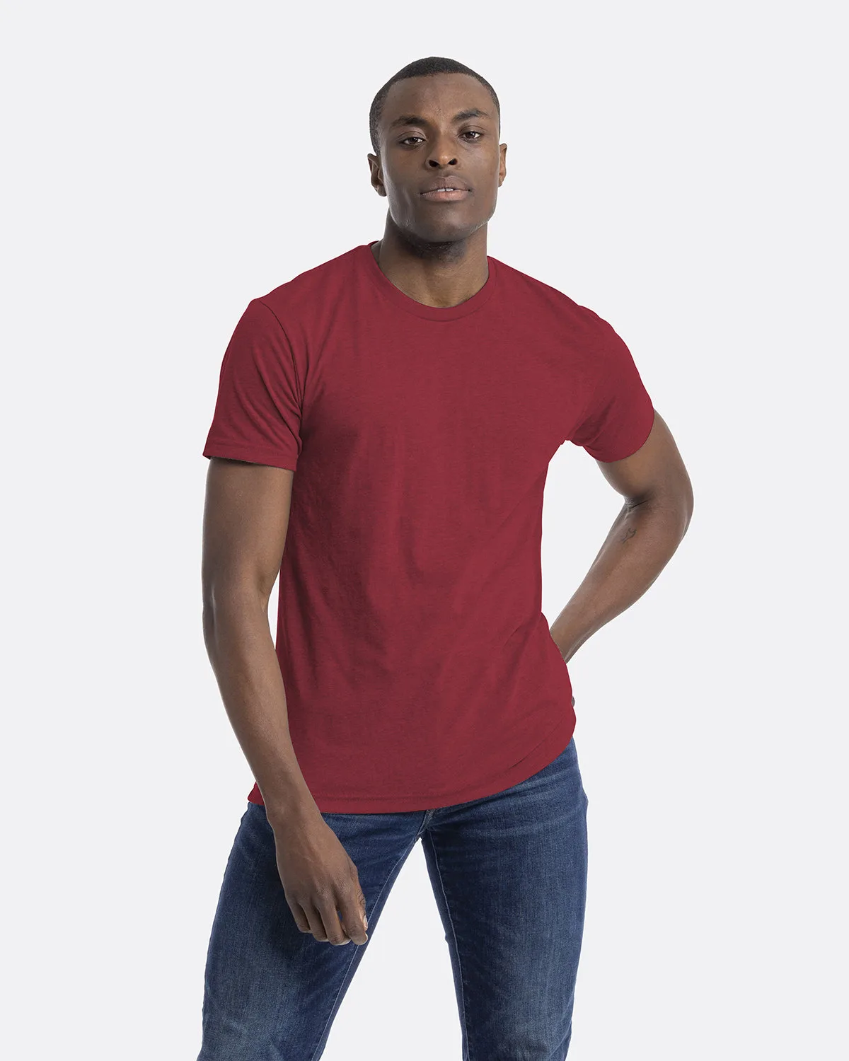 NEXT LEVEL APPAREL Unisex CVC Crewneck T-Shirt view 5