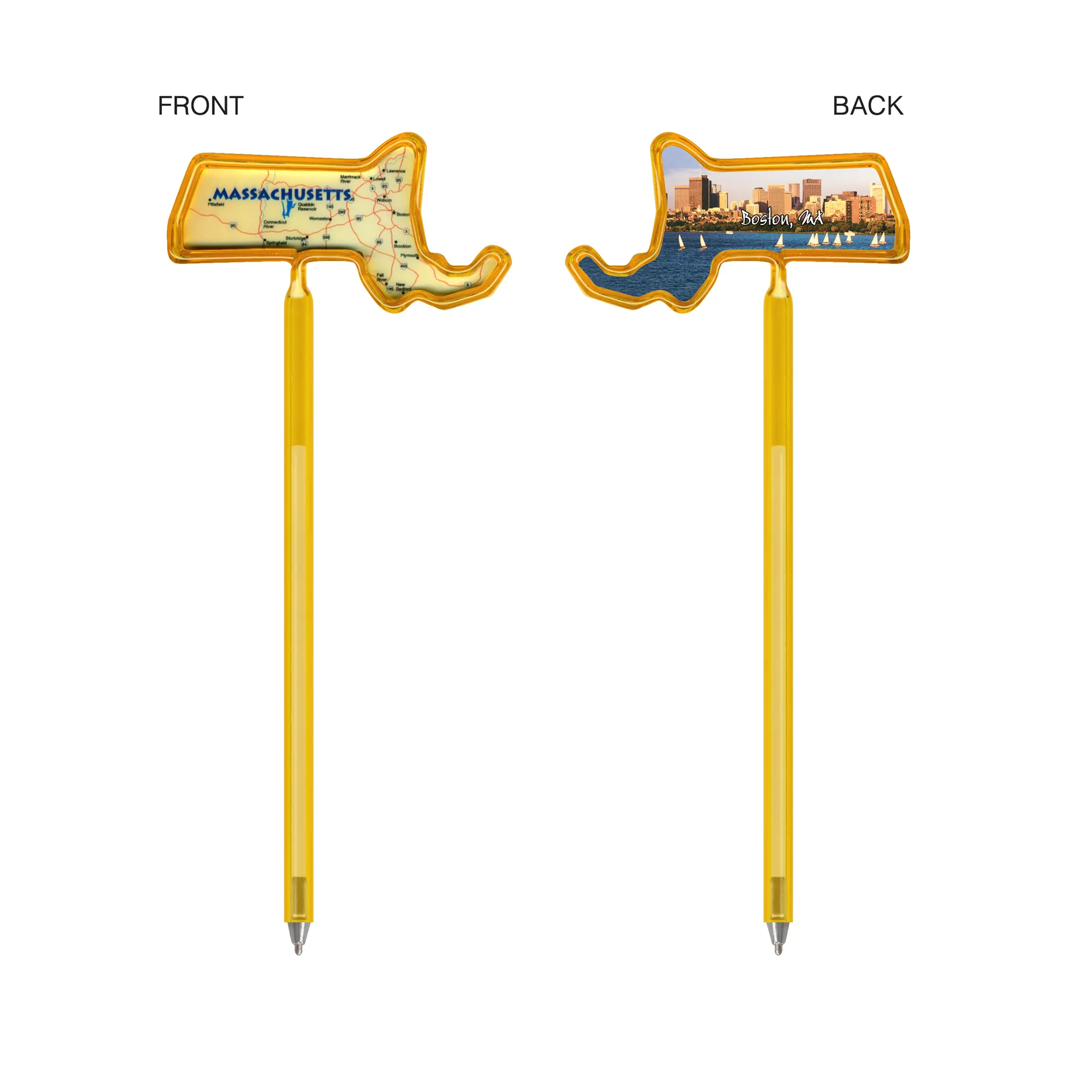 Inkbend Standard Billboard Pens W/ Massachusetts Stock Insert view 2