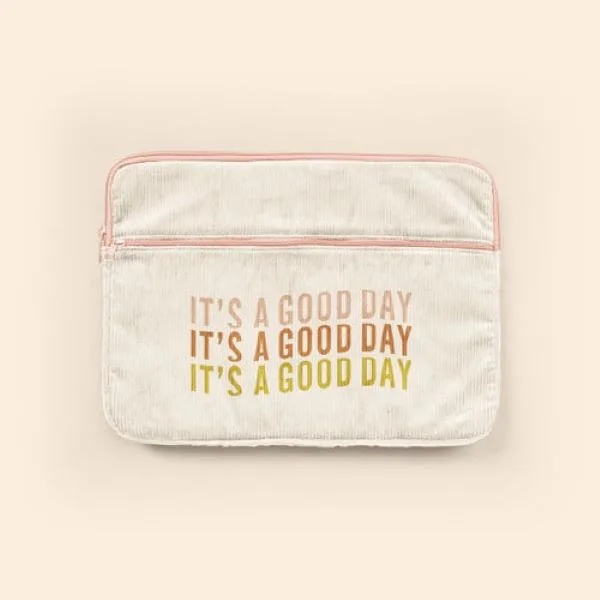 13" Zippered Pocket Laptop Sleeve (Corduroy) view 2