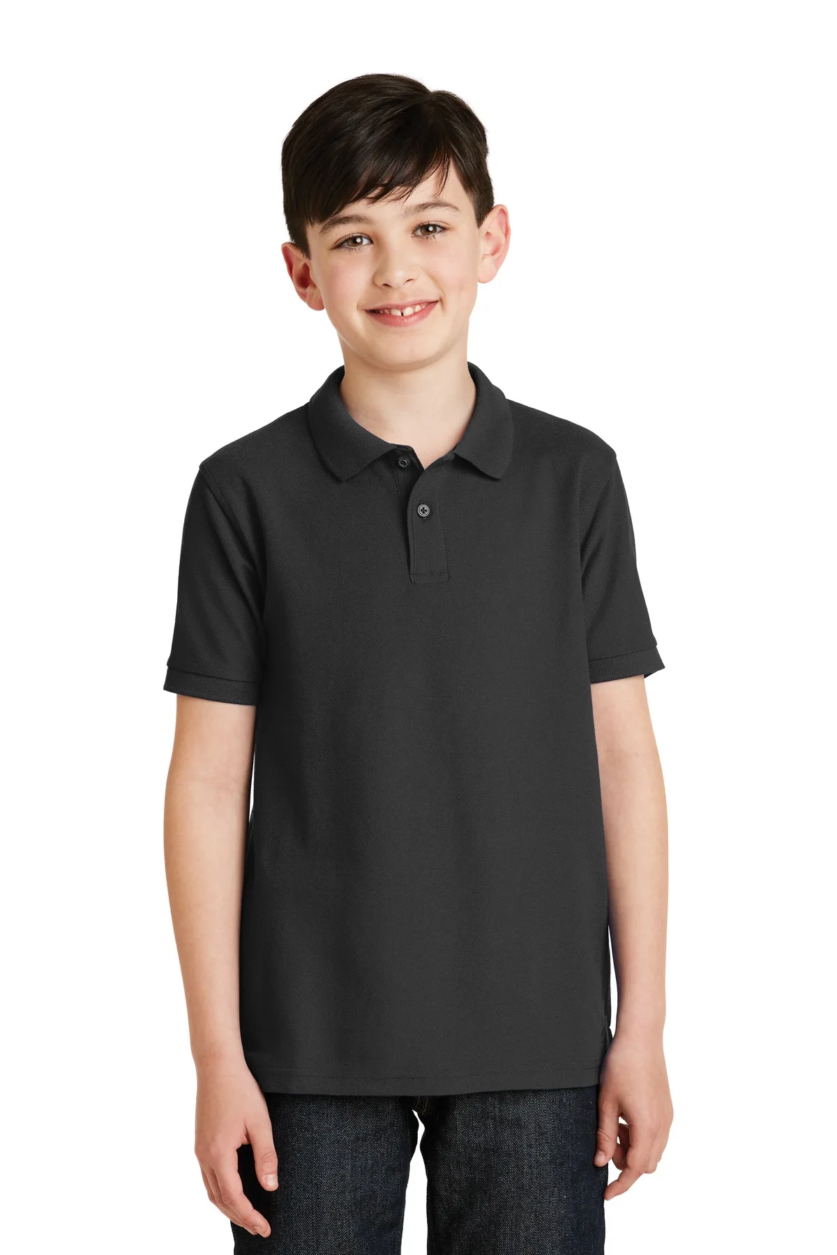 Port Authority® Youth Silk Touch™ Polo.