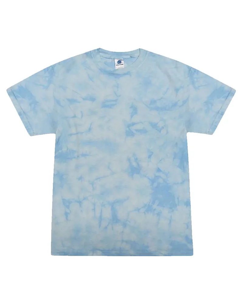 COLORTONE® Short Sleeve Tie-Dye Crystal Wash T-Shirt view 7