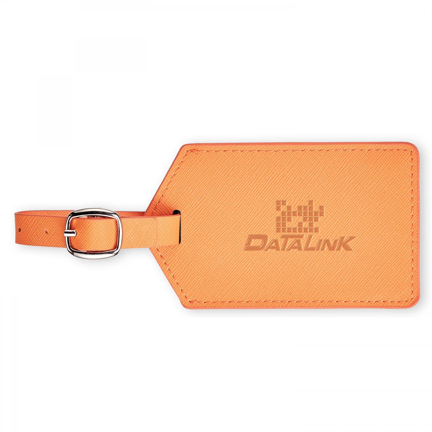 Toscano Genuine Leather Luggage Tag view 2