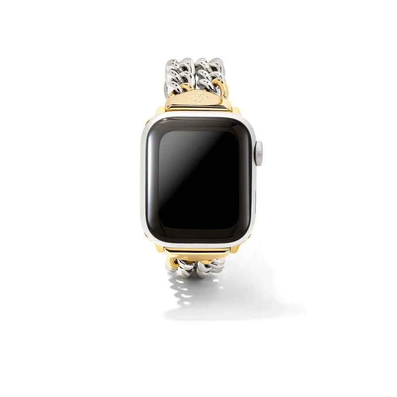 Kendra Scott Whitley Two Tone Double Chain Watch Band