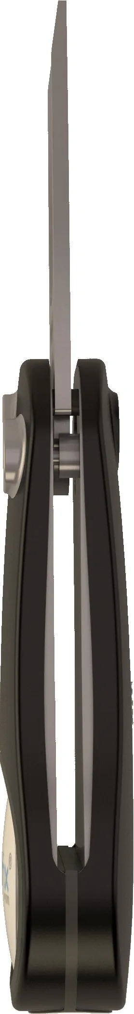 Black Logo Side View