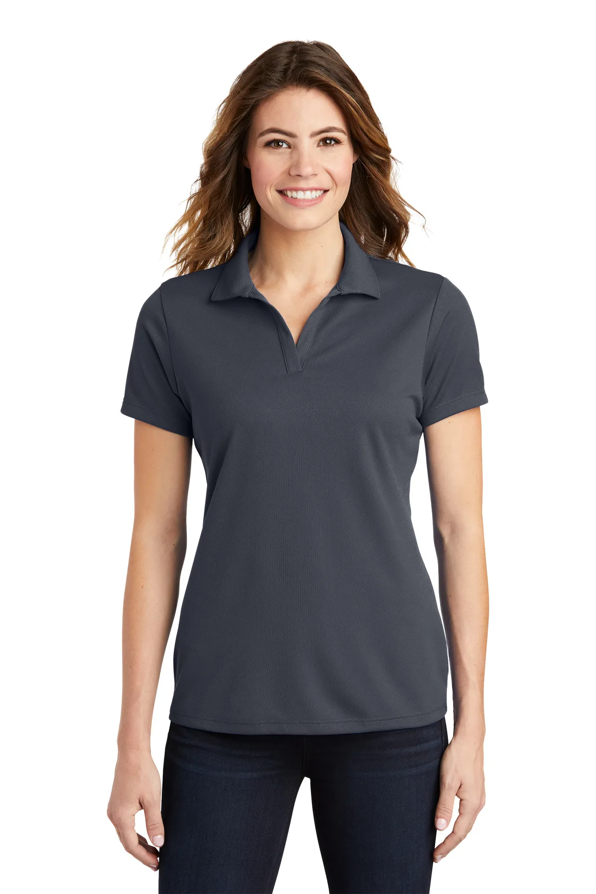 Sport-Tek® Women's PosiCharge® RacerMesh® Polo. view 5