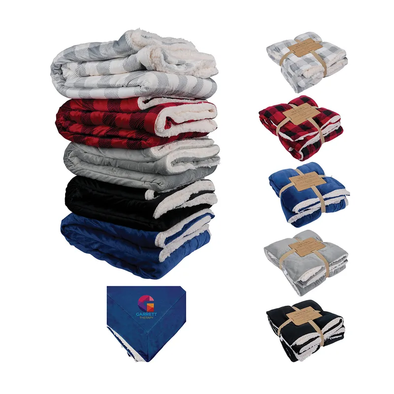 Brookline Micro Mink Sherpa Blanket