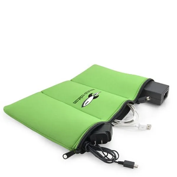 Horizontal Scuba Foam Cable Keeper Divided Organizer Bag view 3