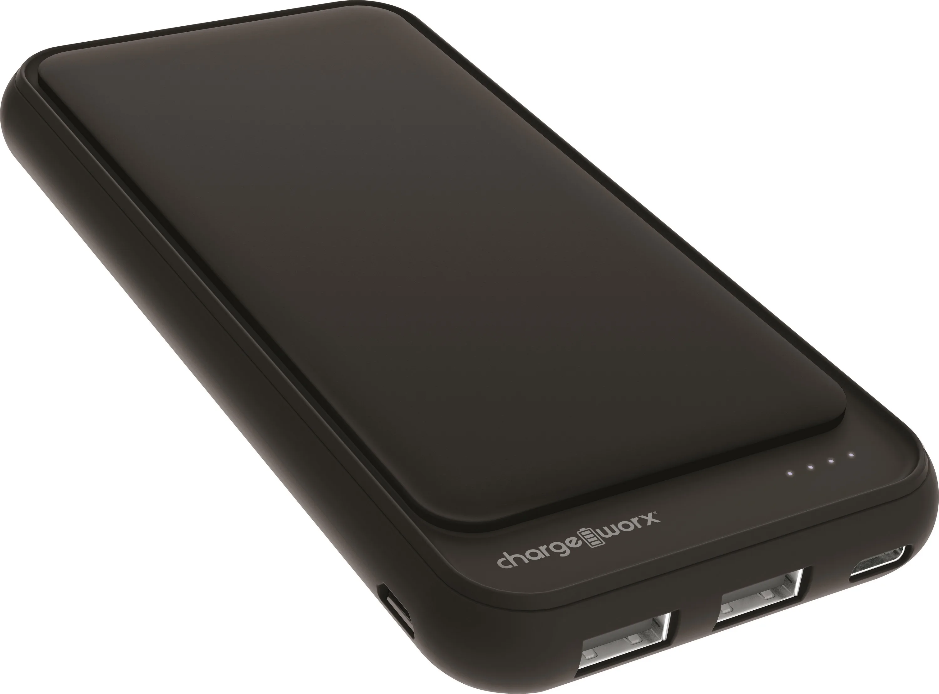 CHARGEWORX Chargeworx 10000Mah Dual Usb Slim Power Bank