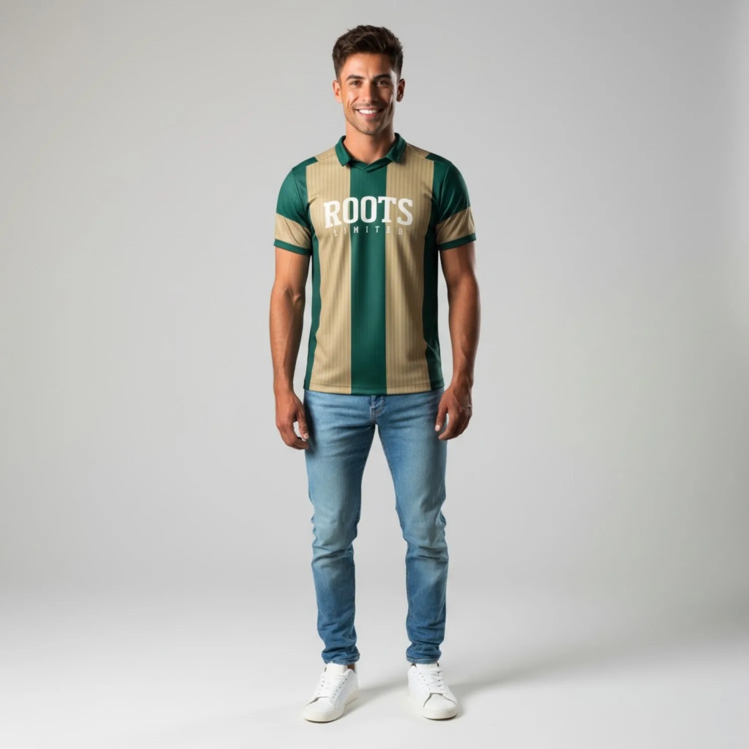 EPICOLOR Collared Soccer Jersey view 3