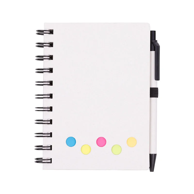EcoNote Milk Carton Journal Book w/ Sticky Note and Pen view 2
