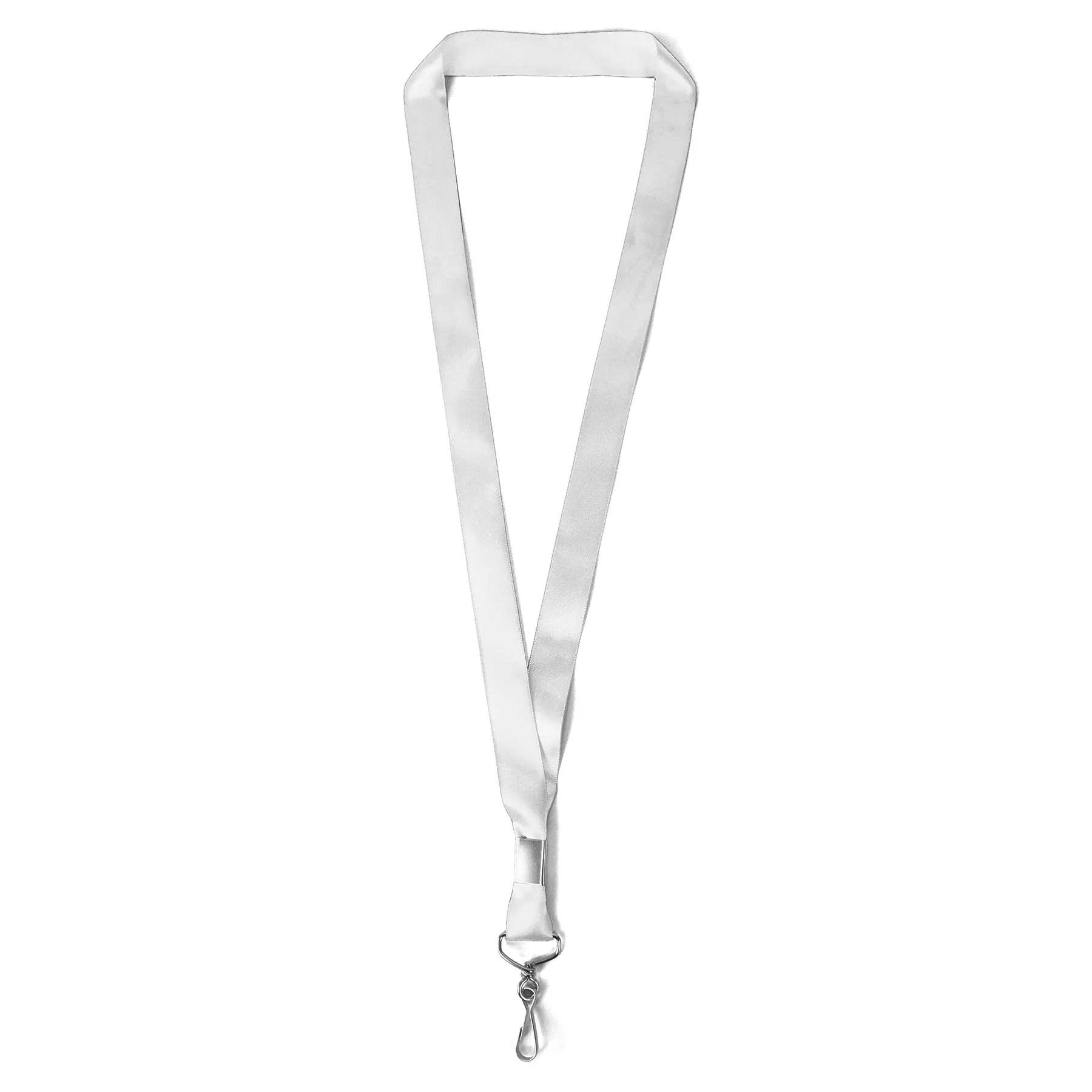 7/8" Bridal Satin Ribbon Lanyard - Sublimation (7/8" x 22") view 2