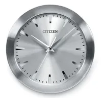 Citizen® Gallery Circular Wall Clock w/Gray Dial