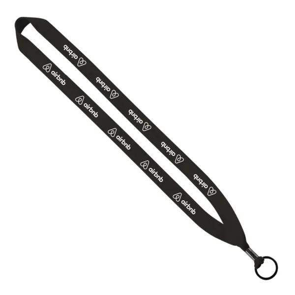 3/4" Polyester Lanyard 36" Custom Length view 2