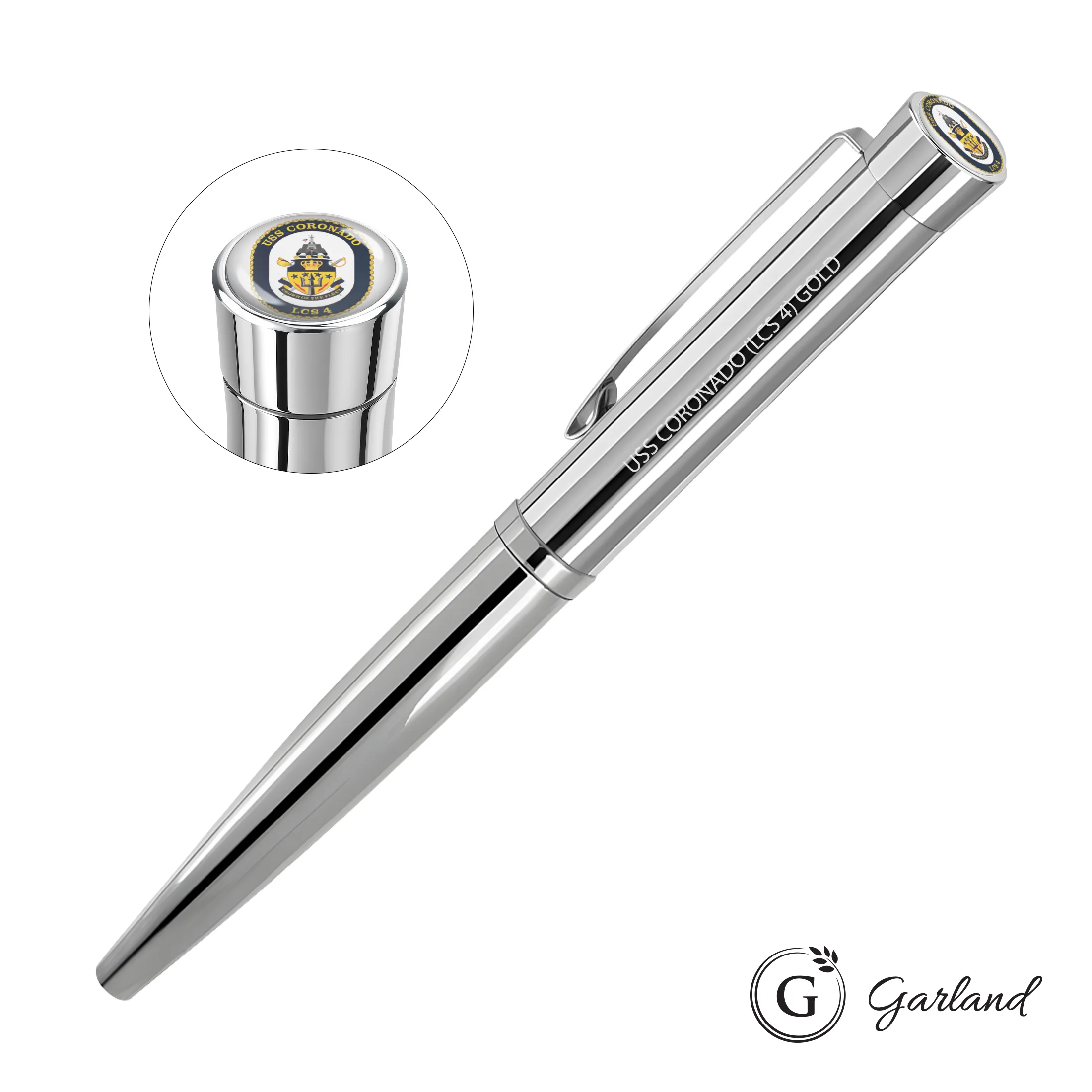 Custom, Rollerball, Chrome, Chrome / Chrome