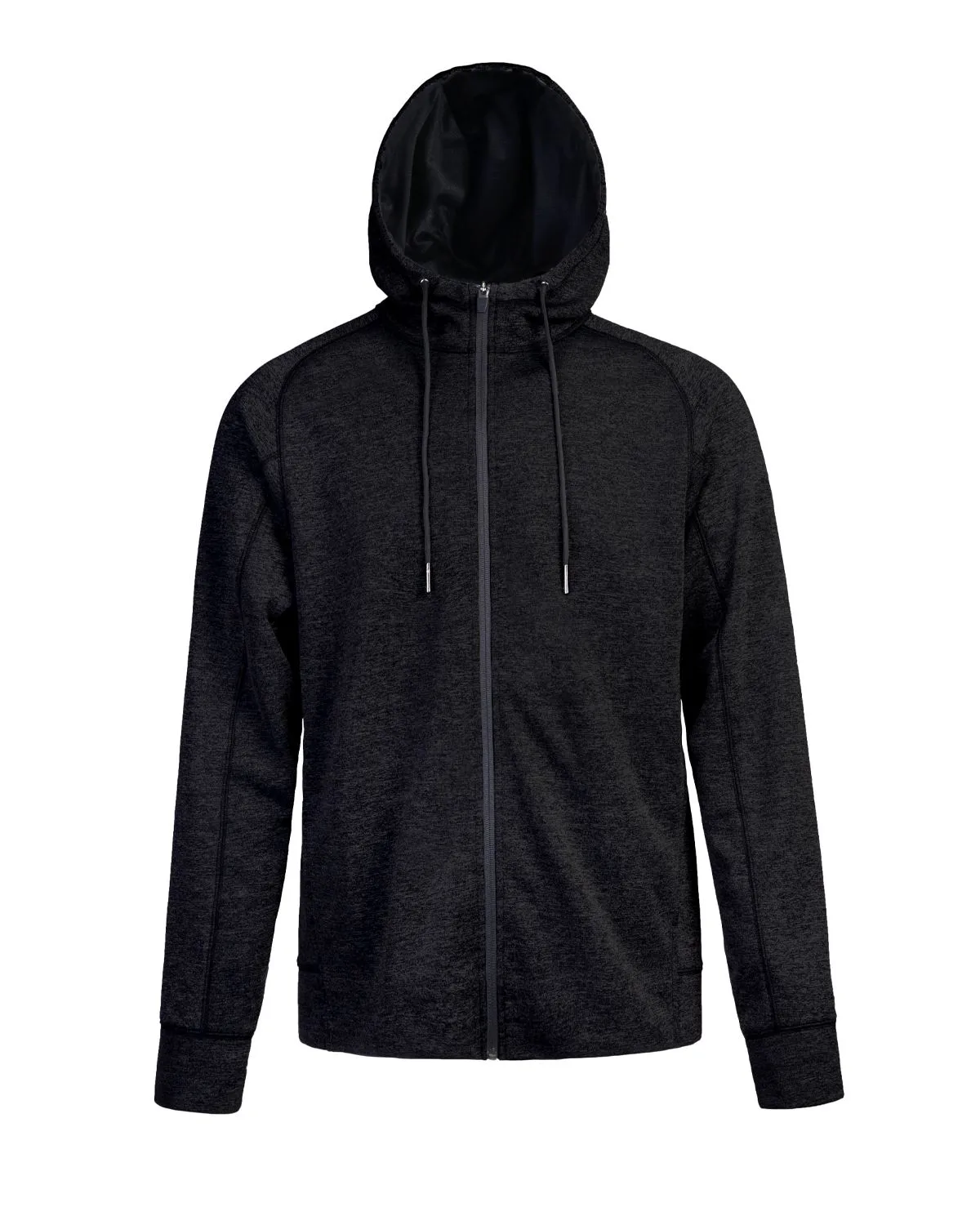 Men's Hooded Flash Performace Knit Jacket view 2