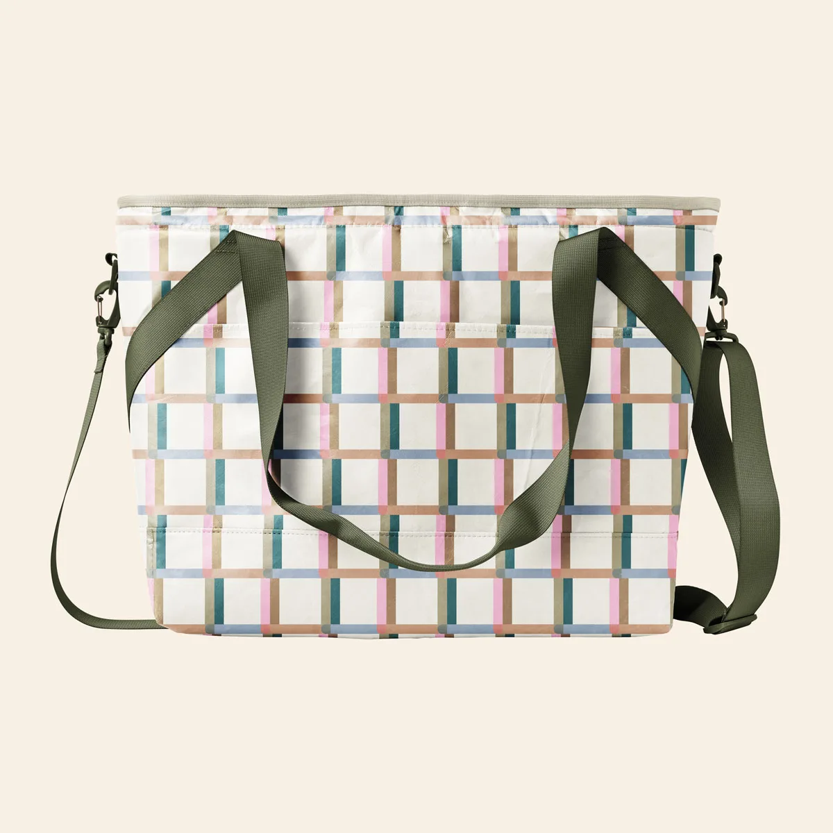 White/Green/Pink