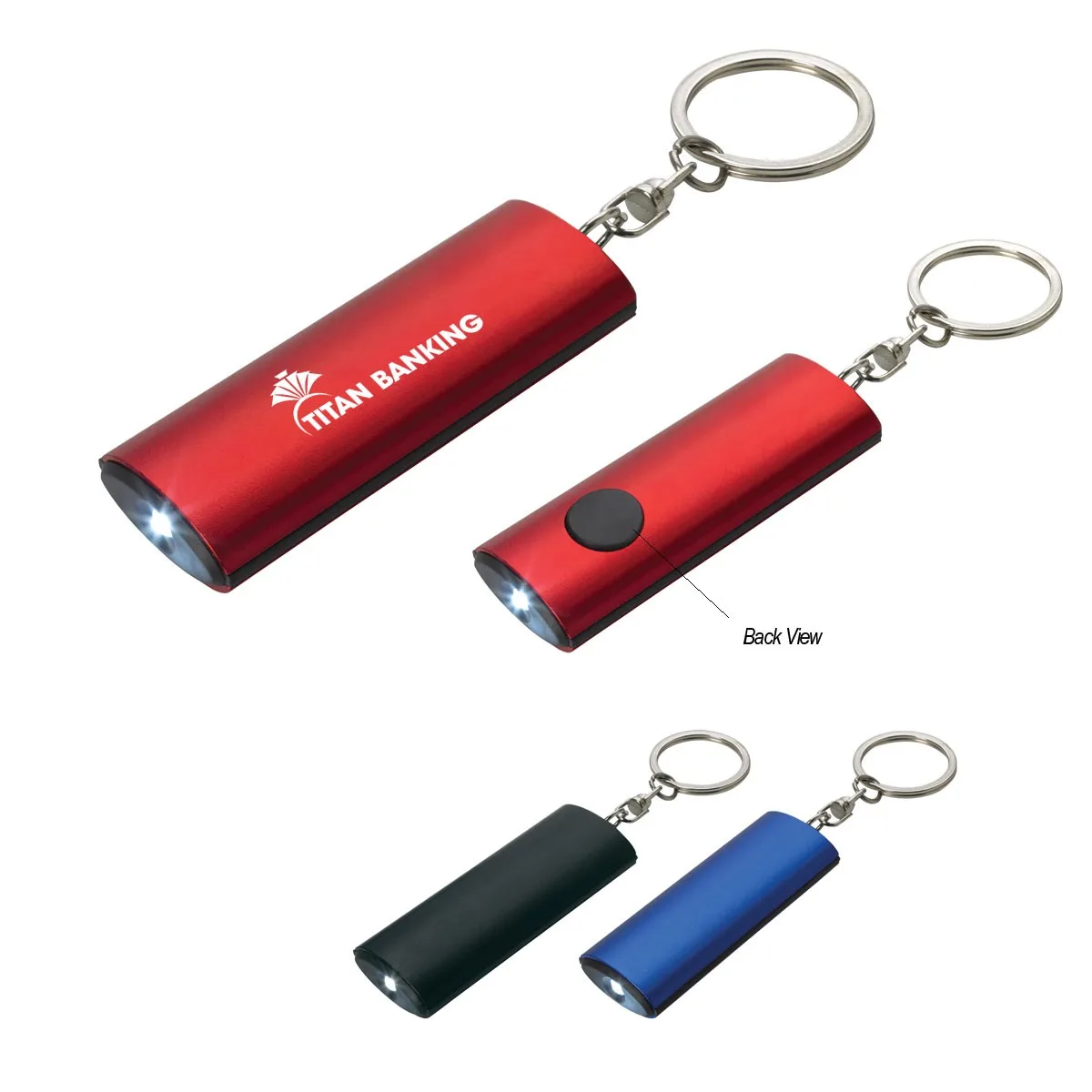 Aluminum Key Chain Flashlight view 2