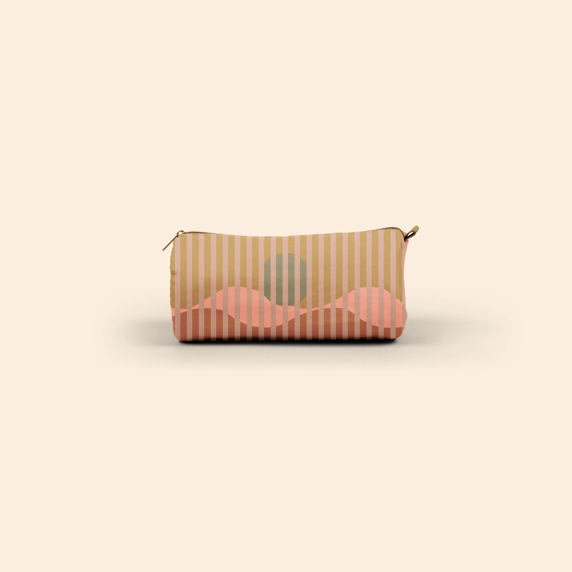 Sun Stripe 1 Tan/Pink/Blue Blank Front