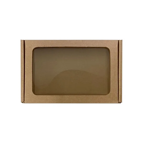 6" x 4" Cardboard Box with Window Lid