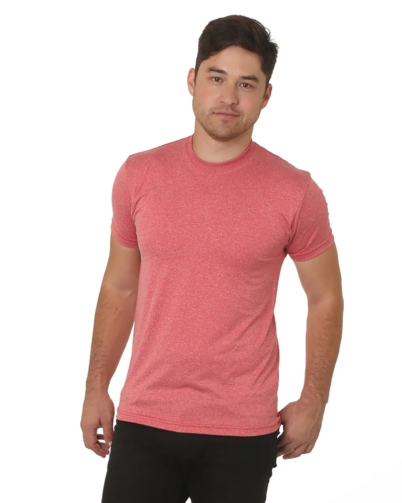 BAYSIDE Unisex USA Made Lightweight Performance T-Shirt view 4