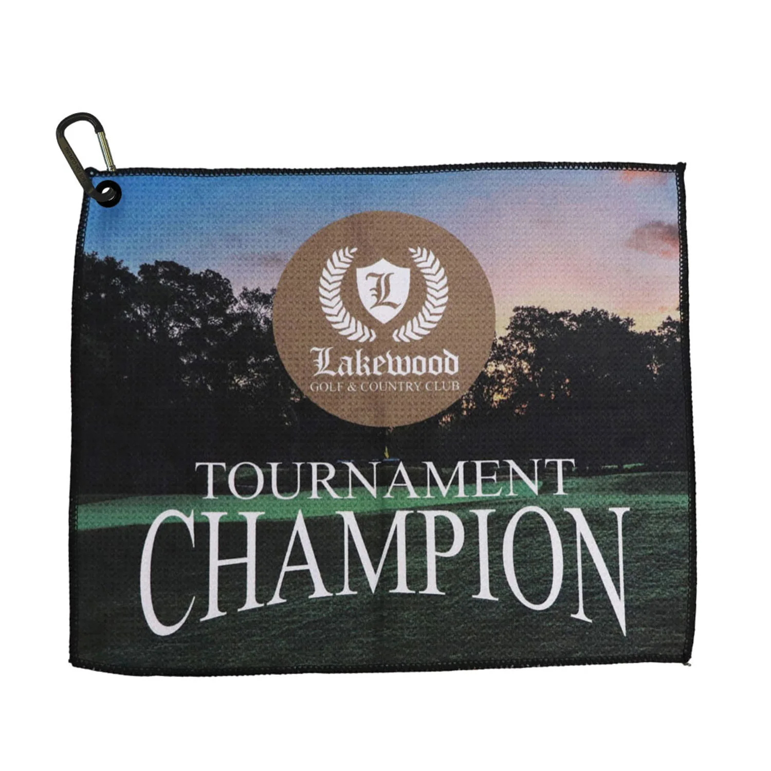 EPICOLOR Waffle Golf Towel 15" x 18" view 2