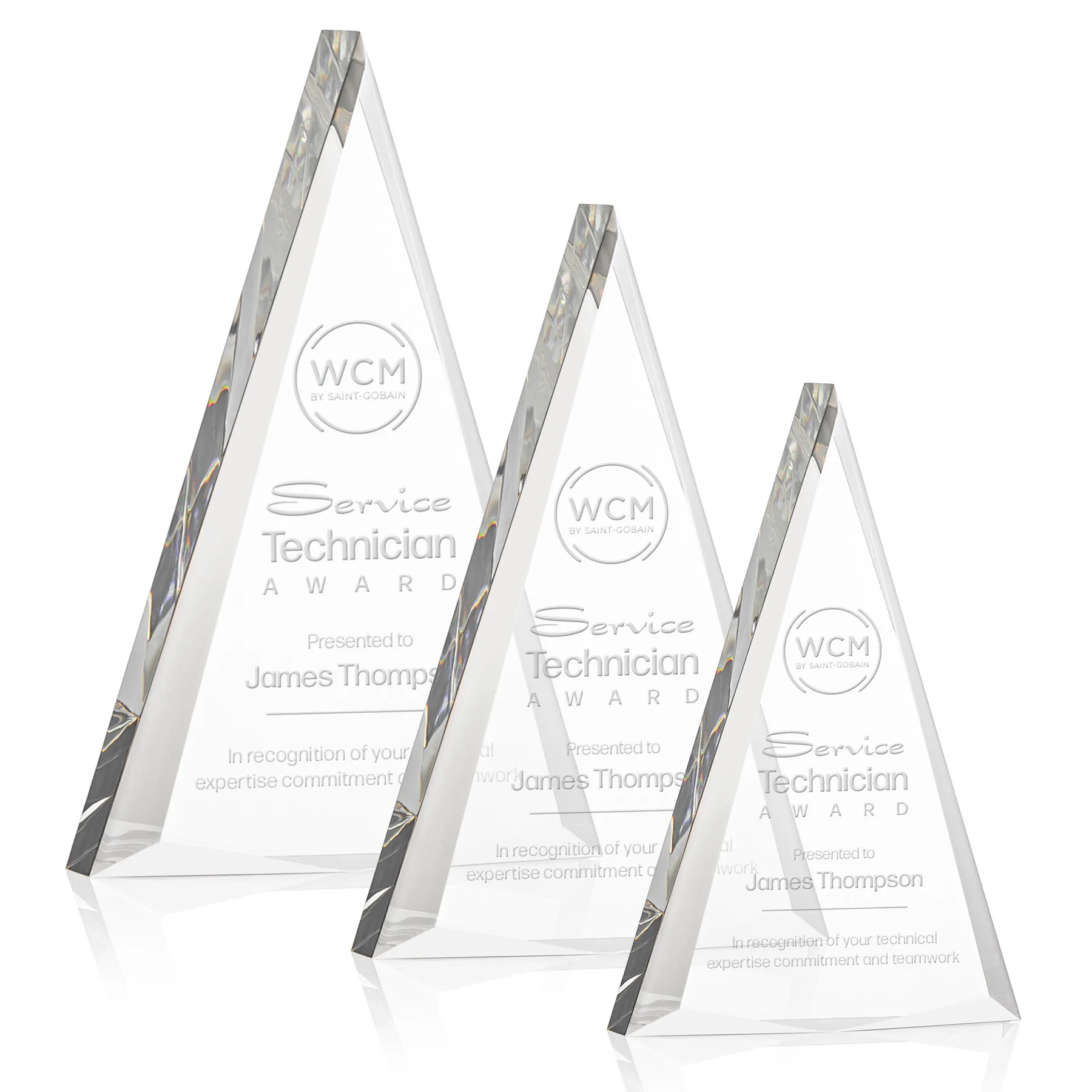 Laser Engraving, Clear