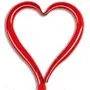 Heart Royal Inkbend Standard, Bent Pen view 2