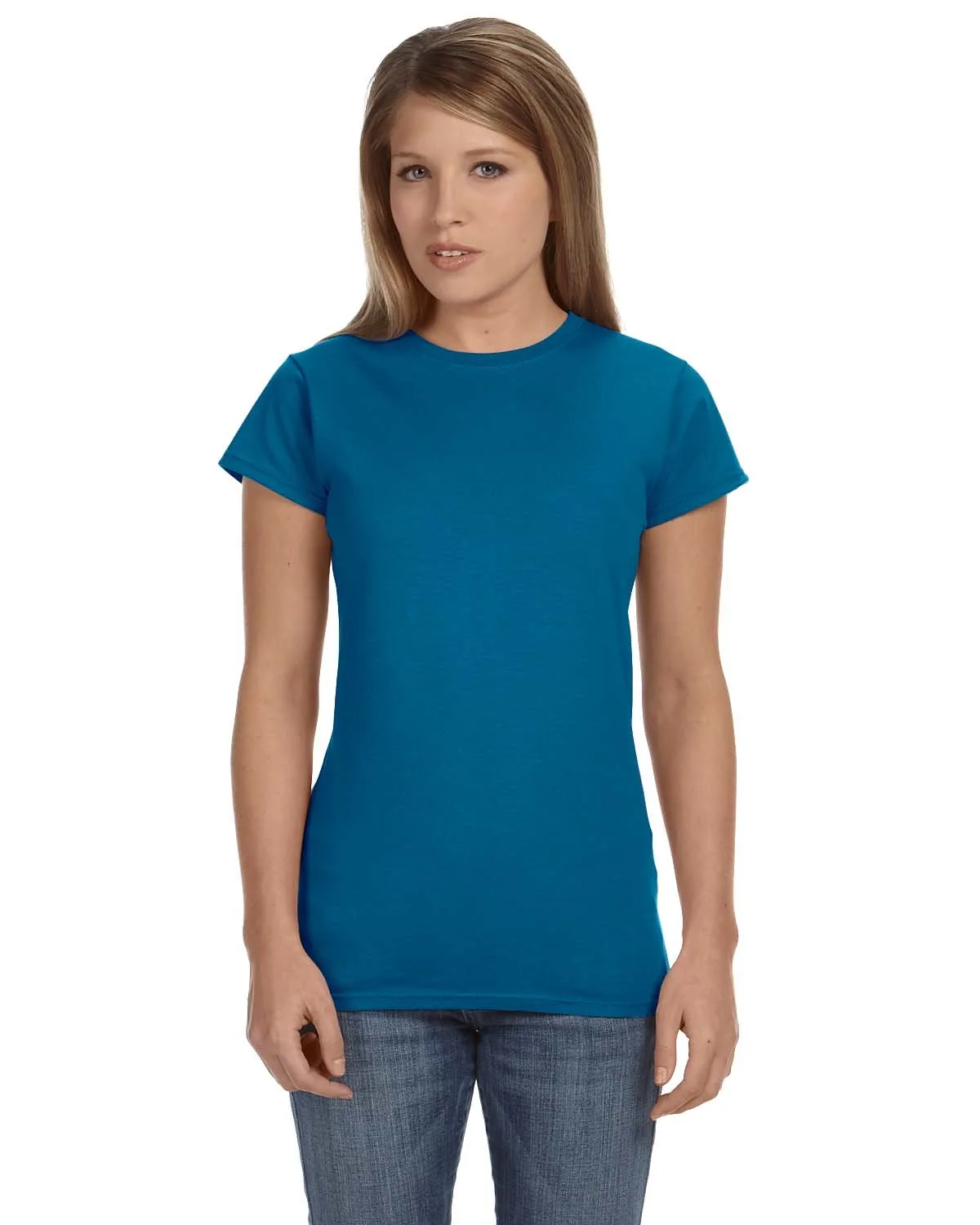 Gildan Ladies' Softstyle® Fitted T-Shirt view 2