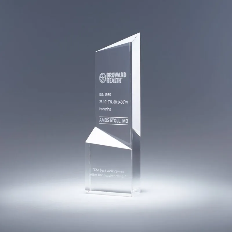 9.5" Contempo Crystal Award