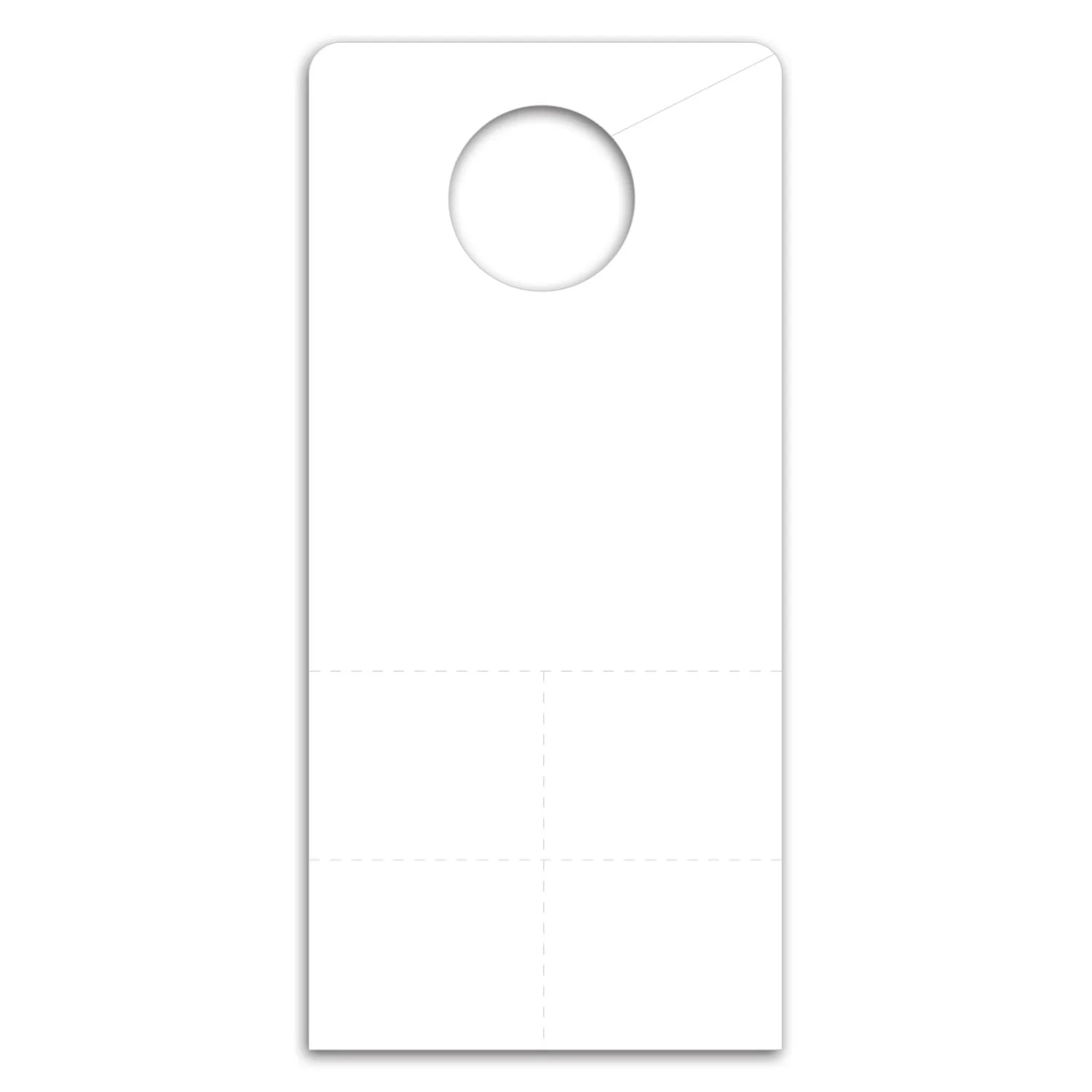 Door Hanger Paper Card view 2