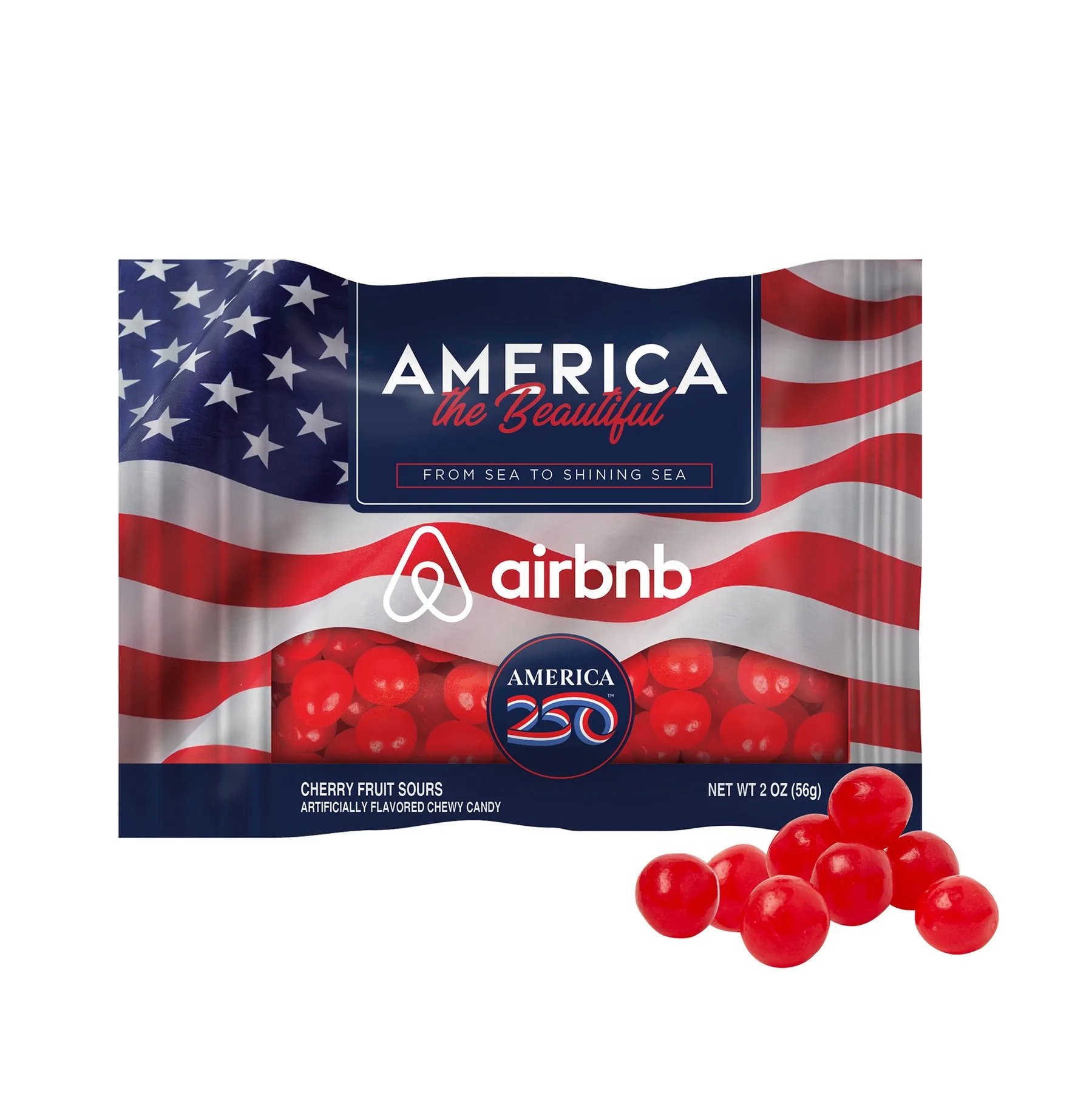 America 250- 2oz. Digibag™- Cherry Fruit Sours