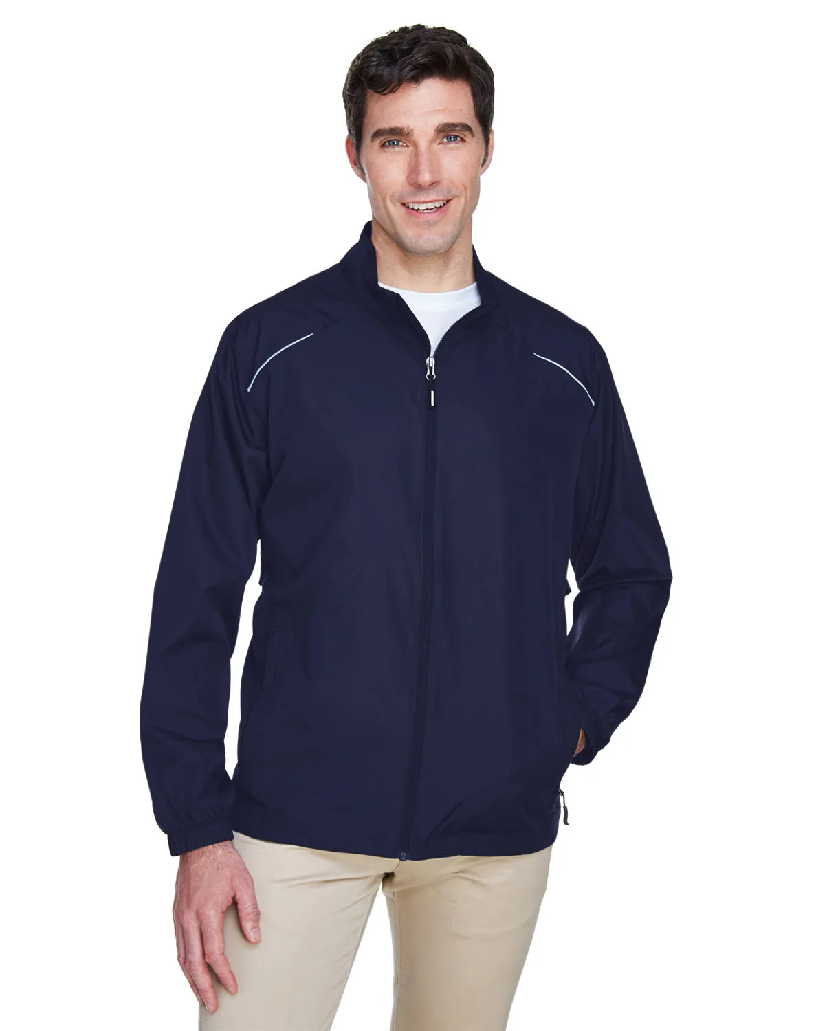 CORE 365 Men's Tall Techno Lite Motivate Unlined Lightweight Jacket view 3