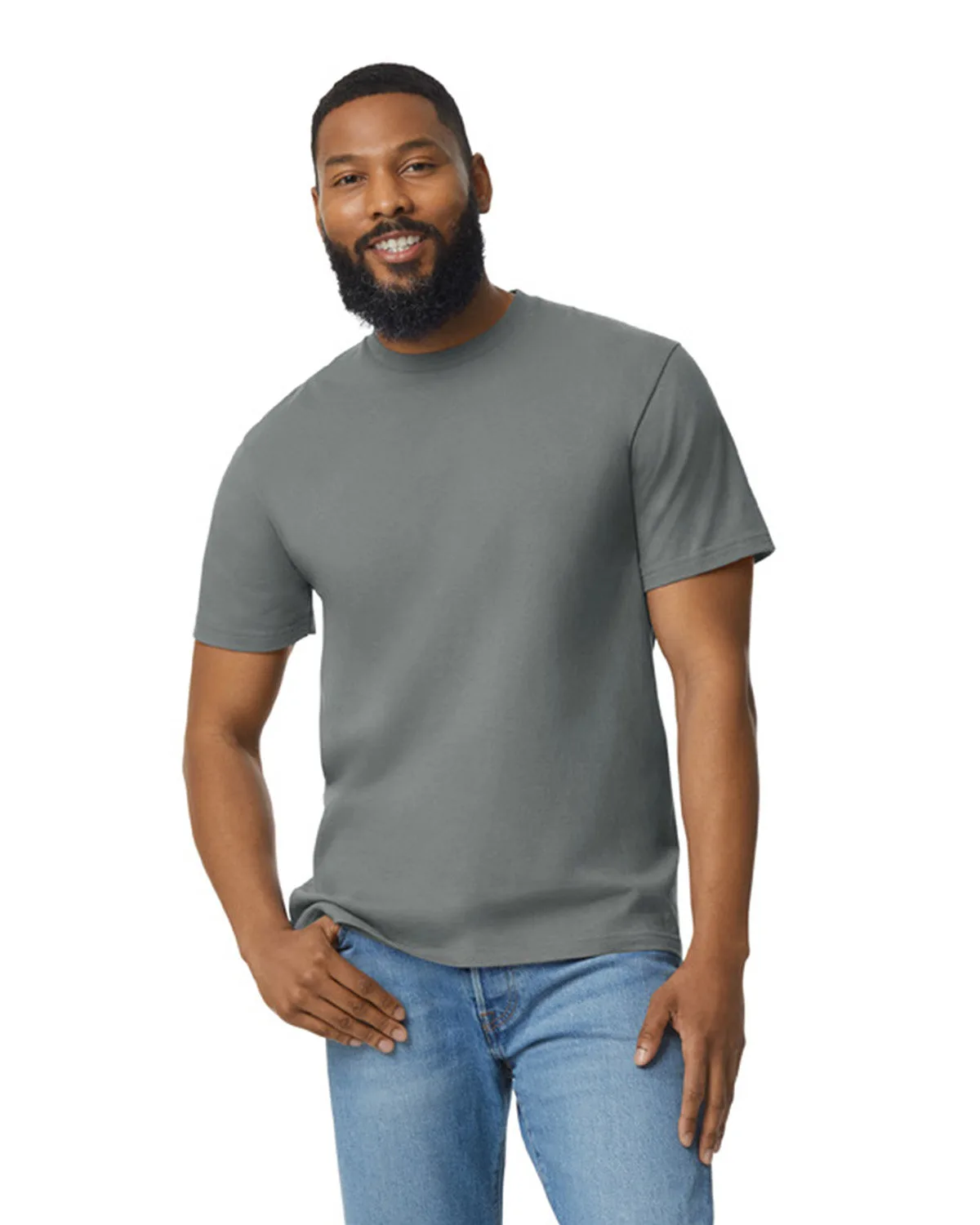 Gildan Unisex Softstyle Midweight T-Shirt view 4