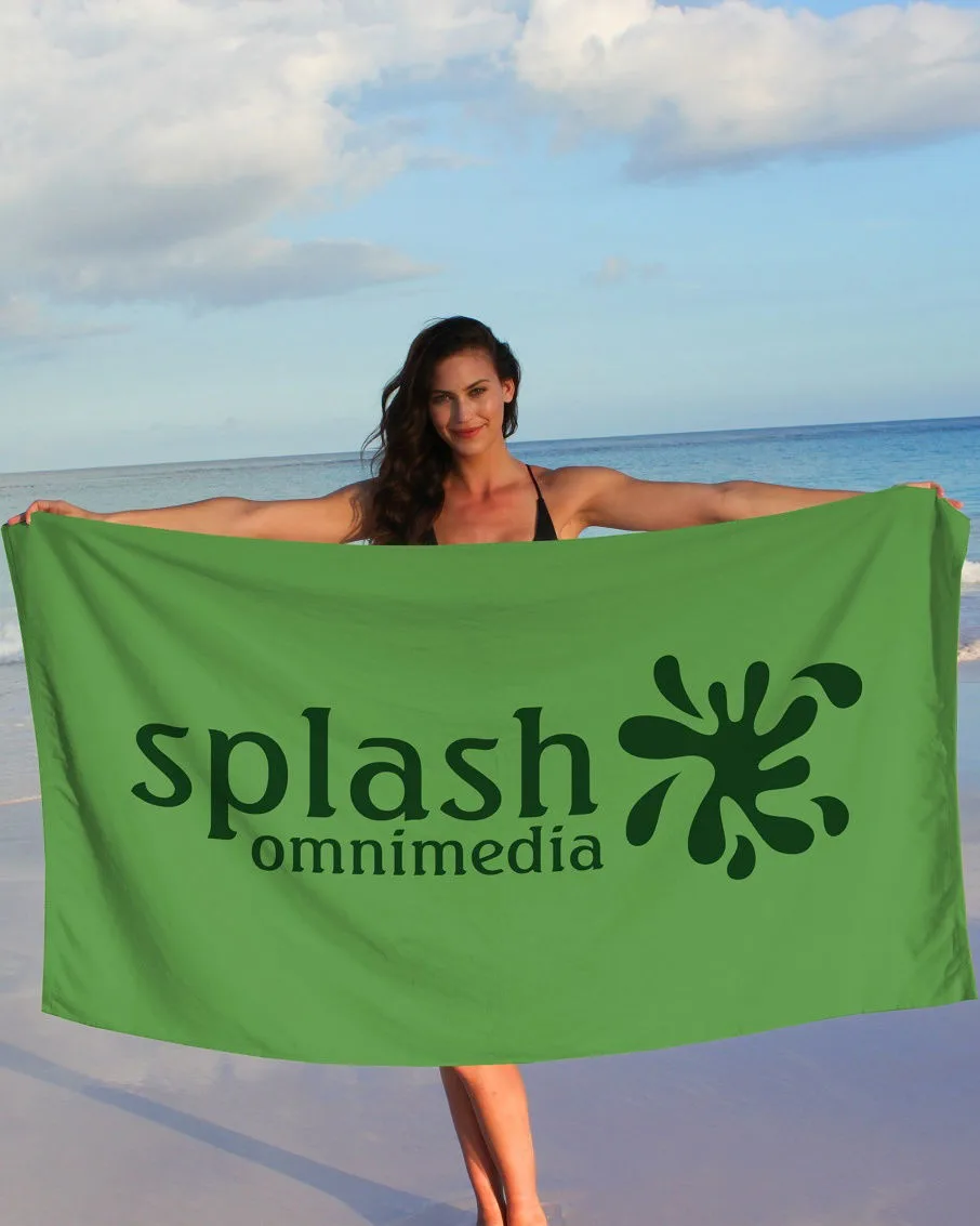 Superior Weight Colored Beach Towel