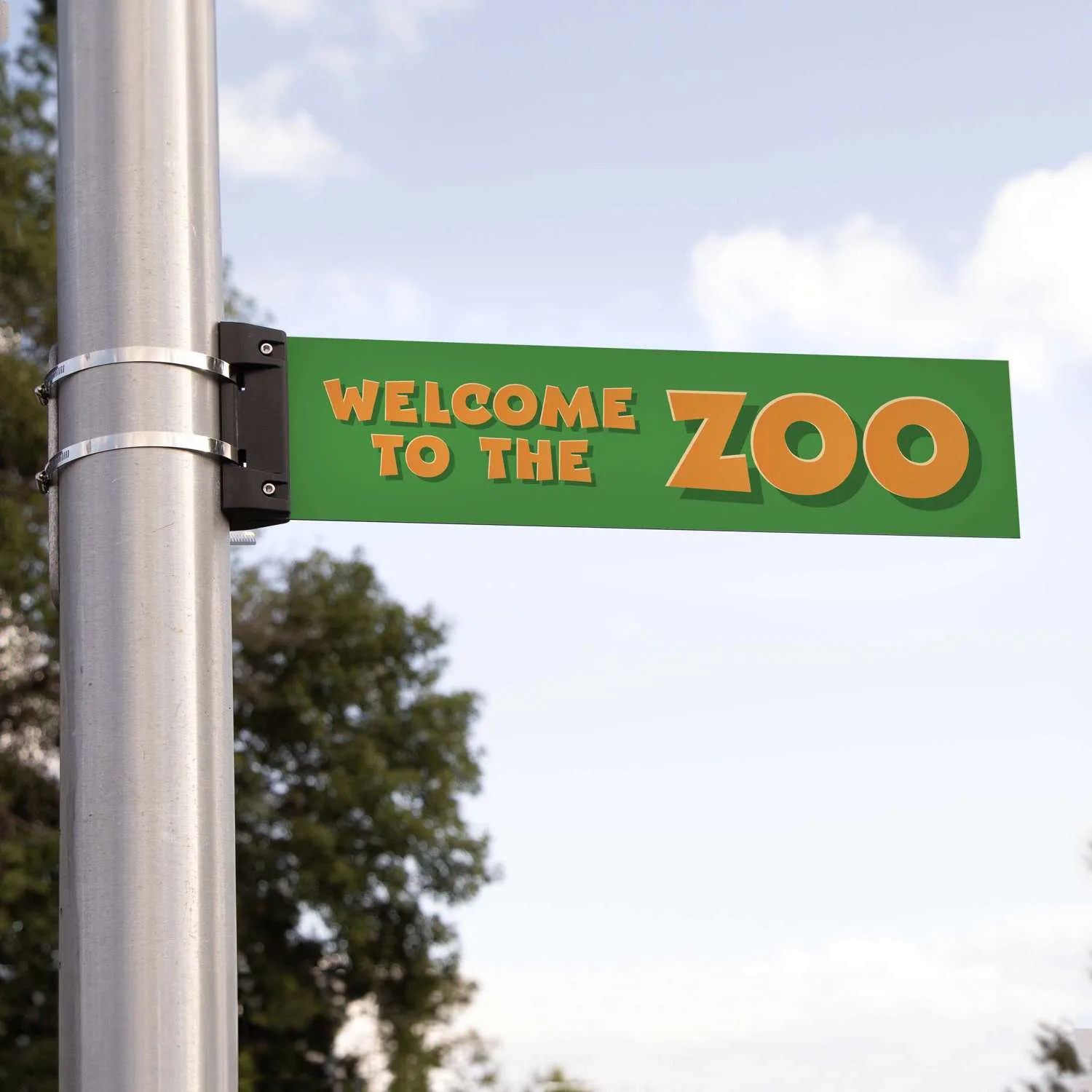 Wayfinding Sign Rectangle Horizontal Kit view 2